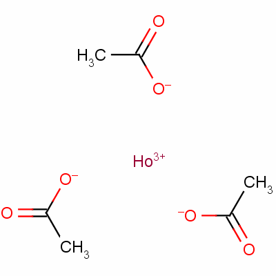 醋酸钬分子式结构图