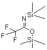 双(三甲基硅基)三氟乙酰胺分子式结构图