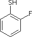 邻氟苯硫酚分子式结构图