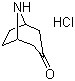 去甲托品酮盐酸盐分子式结构图