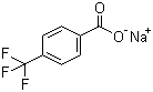 4-三氟甲基苯甲酸钠分子式结构图