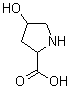 顺-4-羟基-D-脯氨酸分子式结构图