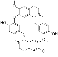 莲心碱分子式结构图