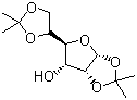 1,2:5,6-二异亚丙基-alpha-D-异呋喃糖分子式结构图
