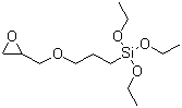 3-缩水甘油醚氧基丙基三乙氧基硅烷分子式结构图