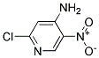 2-氯-4-氨基-5-硝基吡啶分子式结构图