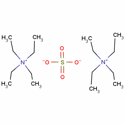 四乙基硫酸铵分子式结构图