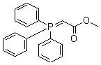 甲氧羰基亚甲基三苯基正磷分子式结构图