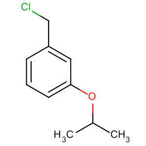 间异丙氧基苯氯苄分子式结构图