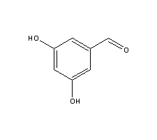 3,5-二羟基苯甲醛分子式结构图