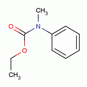 N-甲基-N-苯基乌拉坦分子式结构图