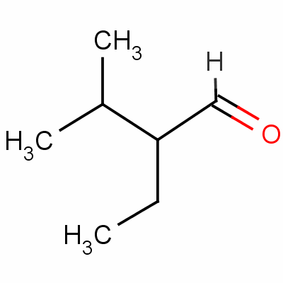 2-异丙基丁醛分子式结构图