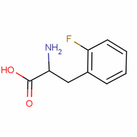 2-氟-DL-苯基丙胺酸分子式结构图