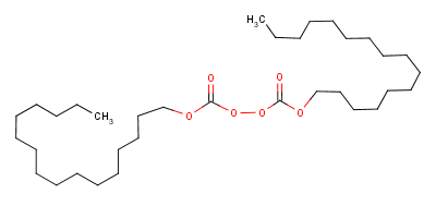 过氧化二(十六烷基)二碳酸酯分子式结构图