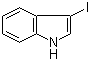 3-碘吲哚分子式结构图