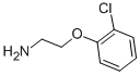 2-(2-氯苯氧基)乙胺分子式结构图