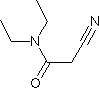 N,N-二乙基氰基乙酰胺分子式结构图