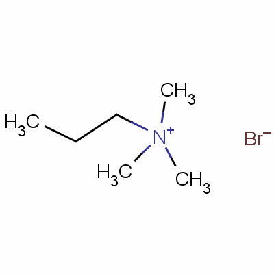 三甲基丙基溴化铵分子式结构图