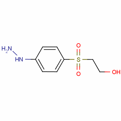 对羟乙基砜苯肼分子式结构图