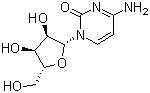 L-胞苷分子式结构图