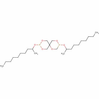 二亚磷酸季戊四醇二异癸酯分子式结构图