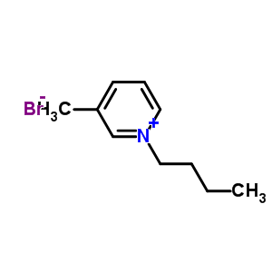 1-丁基-3-甲基吡啶溴化物分子式结构图