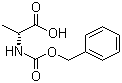 Cbz-D-丙氨酸分子式结构图