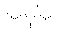 乙酰氨基丙酸甲酯分子式结构图