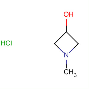 1-甲基-3-吖丁啶醇盐酸盐分子式结构图