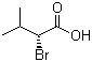 (S)-(-)-2-溴-3-甲基丁酸分子式结构图