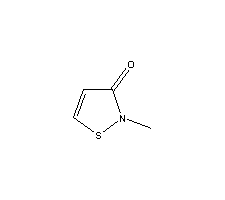 2-甲基-4-异噻唑啉-3-酮分子式结构图