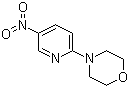 2-吗啉基-5-硝基吡啶分子式结构图