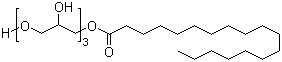 三聚甘油单硬脂酸酯分子式结构图