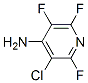 4-氨基-3-氯-2,5,6-三氟吡啶分子式结构图