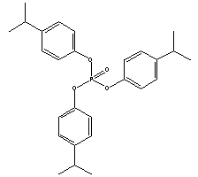 三异丙苯基磷酸酯分子式结构图