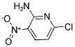 2-氨基-6-氯-3-硝基吡啶分子式结构图