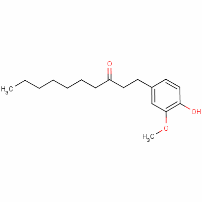 姜酮酚分子式结构图