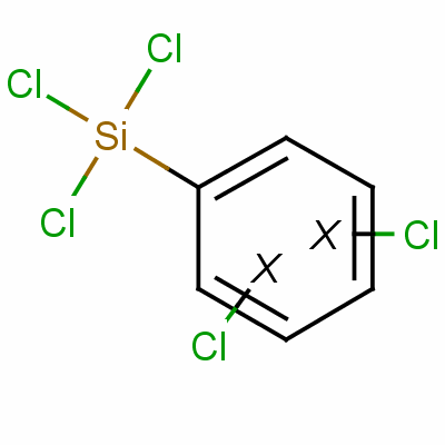 二氯苯基三氯硅烷分子式结构图