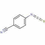 4-氰基苯基硫代异氰酸酯分子式结构图