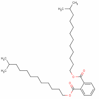 邻苯二甲酸二异十三烷基酯分子式结构图