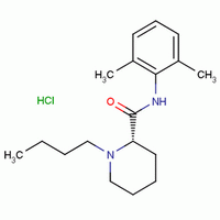 S-布比卡因盐酸盐分子式结构图