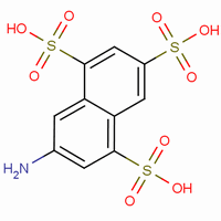 7-氨基-1,3,5-萘三磺酸分子式结构图