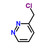 3-(氯甲基)哒嗪分子式结构图