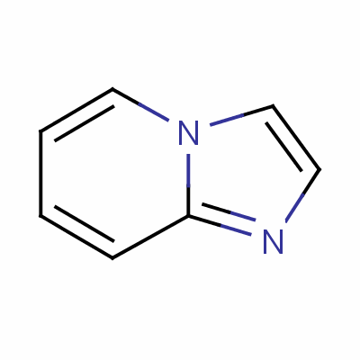 咪唑并[1,2-a]吡啶分子式结构图