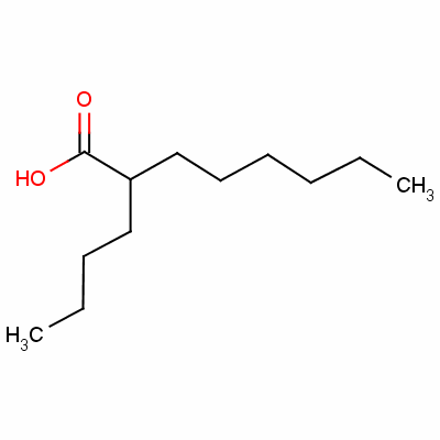 2-丁基辛酸分子式结构图