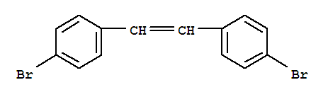 (E)-1,2-二(4-溴苯基)-乙烯分子式结构图