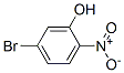 5-溴-2-硝基苯酚分子式结构图