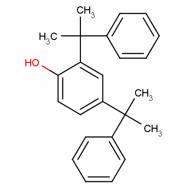 2,4-二枯基苯酚分子式结构图