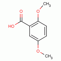 2,5-二甲氧基苯甲酸分子式结构图