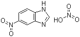 5-硝基苯并咪唑硝酸盐分子式结构图